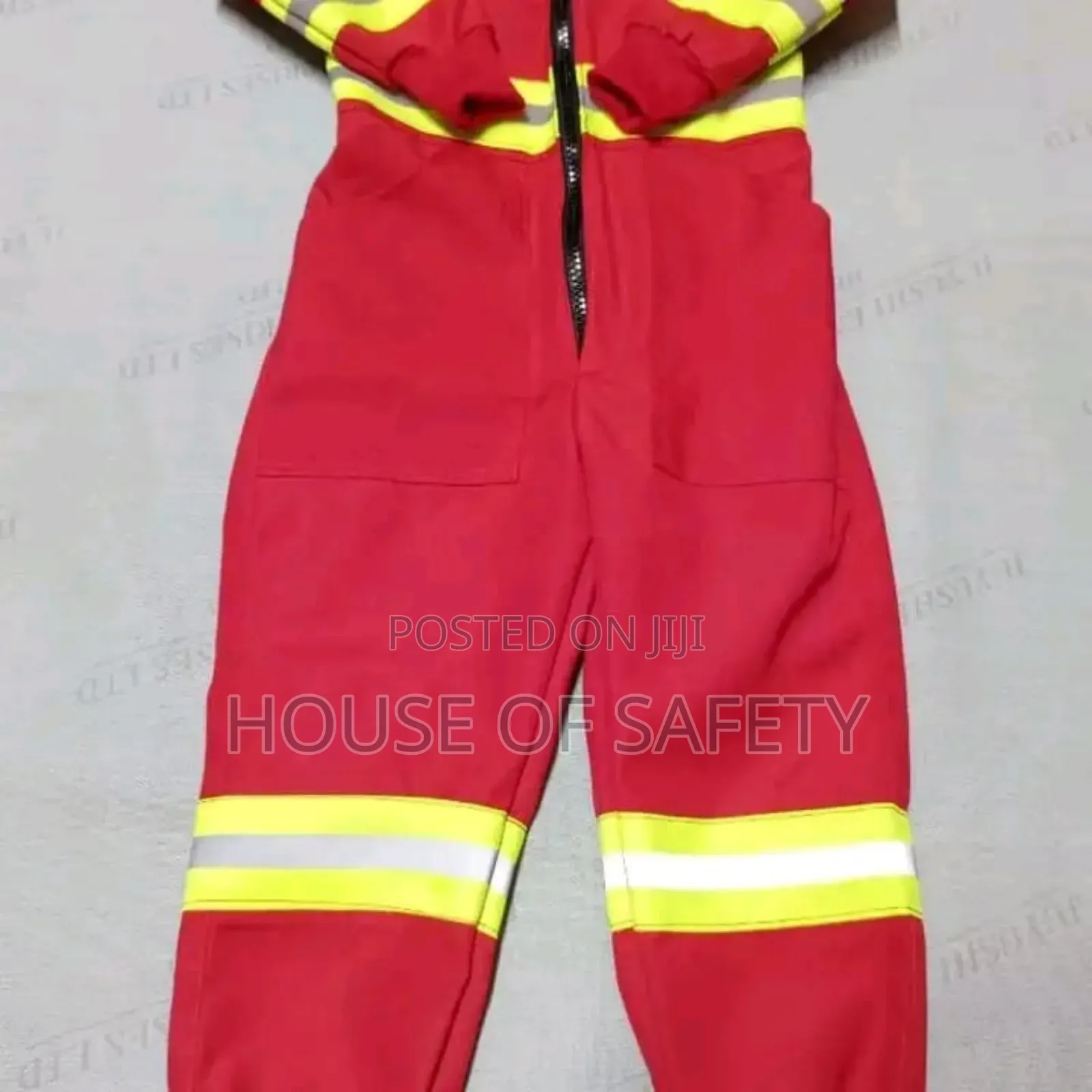 Kids CBD Red Reflective Overall