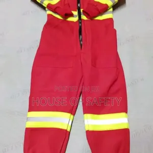 Kids CBD Red Reflective Overall