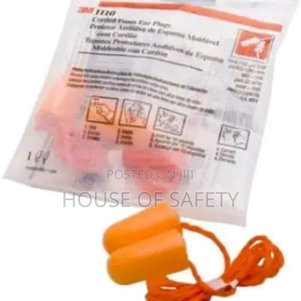 Red And Orange Plugs For Eat Protection - thumbnail 3