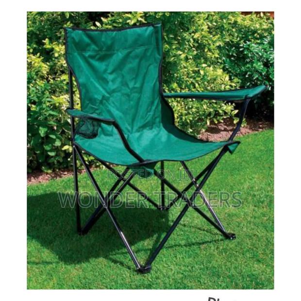 Camping Chair With Cup Holder and Arm Rest - main view