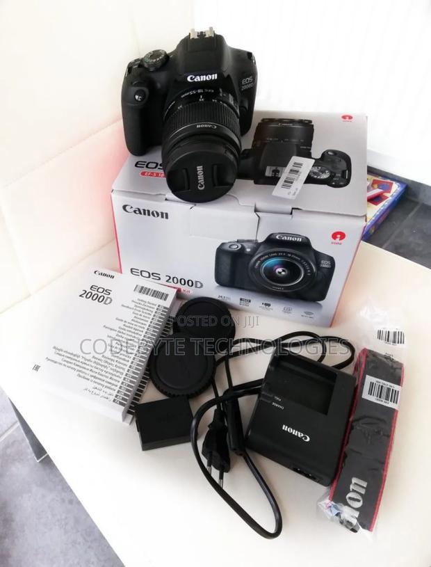 Canon Eos 2000d DSLR Camera With 18- 55mm Lens - thumbnail 3