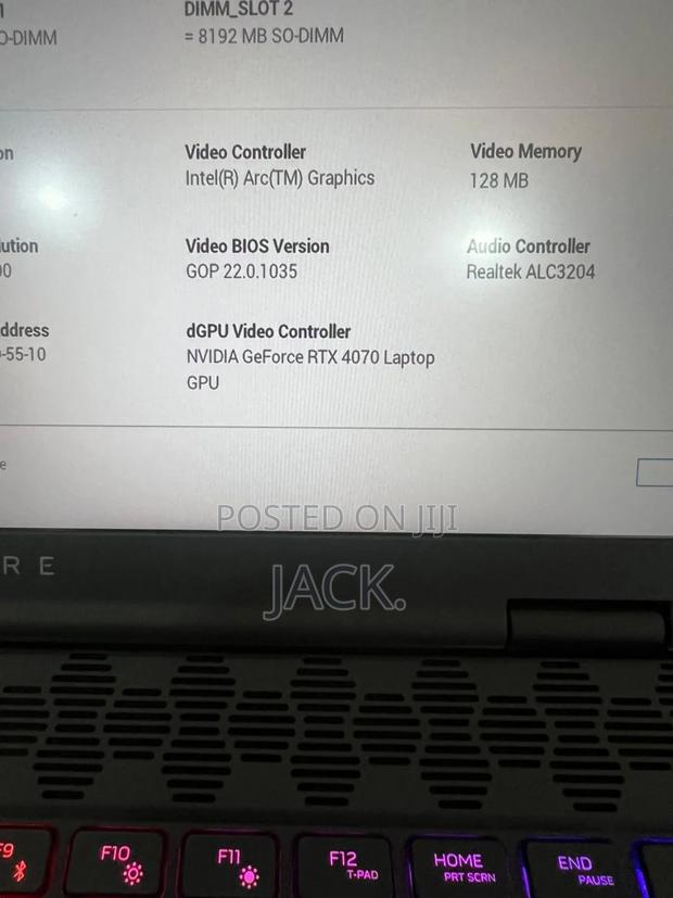 New Laptop Dell Alienware M16 R2 16GB Intel Core Ultra 7 SSD 1T - thumbnail 10