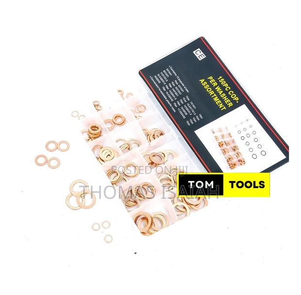 150pcs Copper Washer Assortment Kit - main view