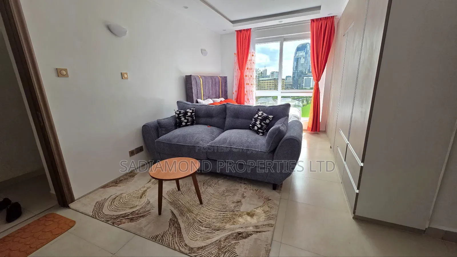 Furnished Studio Apartment in Westlands for rent