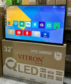 32" Vitron Android Tv: Qled Brilliance
