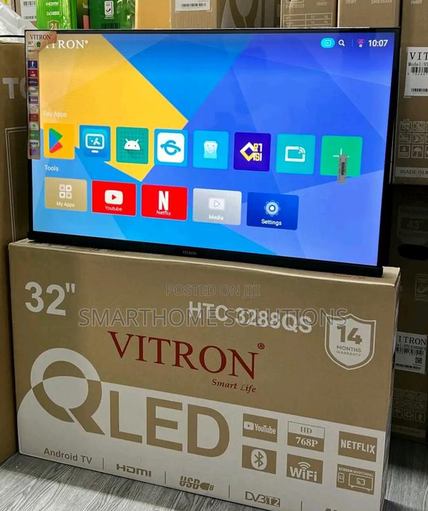 32" Vitron Android Tv: Qled Brilliance - thumbnail 2