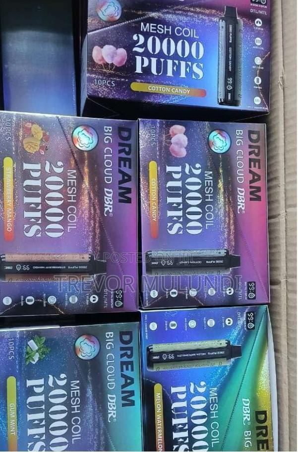 Dbr Dream (20,000 Puffs) Vape With Lcd Screen - thumbnail 4