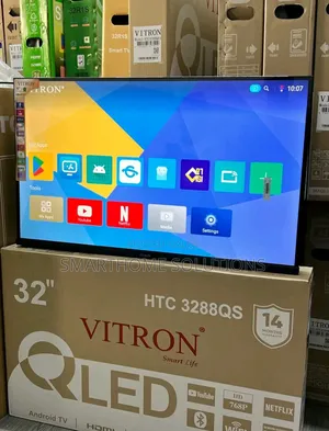 Htc Vitron 32" Streaming Qled Smart Tv
