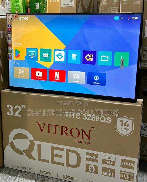 Htc Vitron 32" Streaming Qled Smart Tv - thumbnail 2