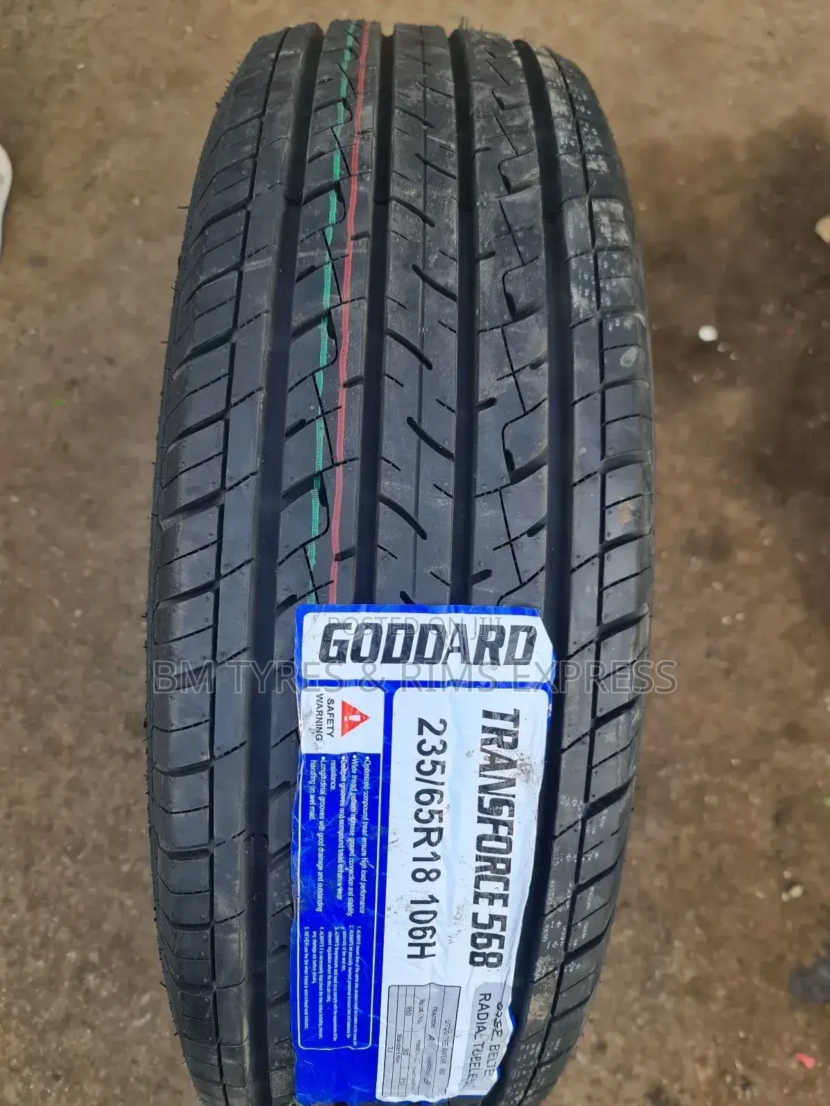 235 /65 R18 Goddard Tyres (Highway Terrrain)