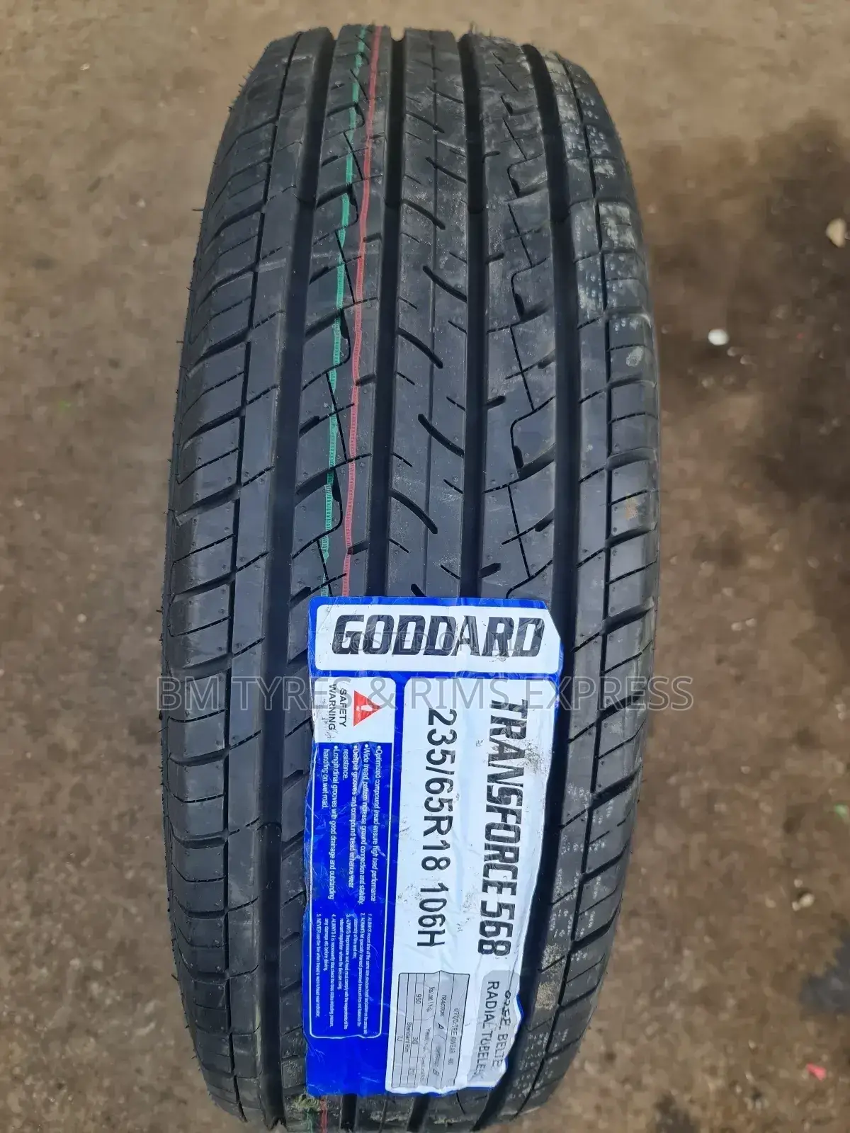 235 /65 R18 Goddard Tyres (Highway Terrrain)