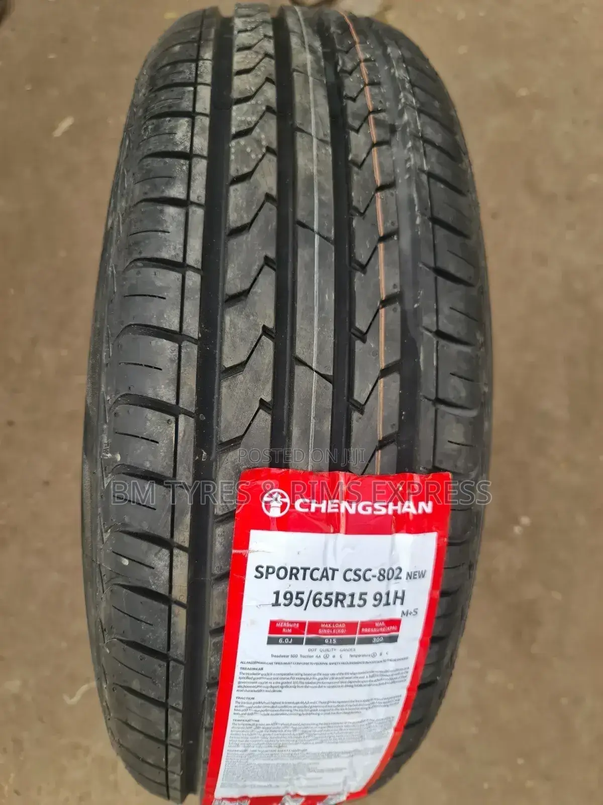 195 /65 R15 Chengshan Tyres( Sportcat)