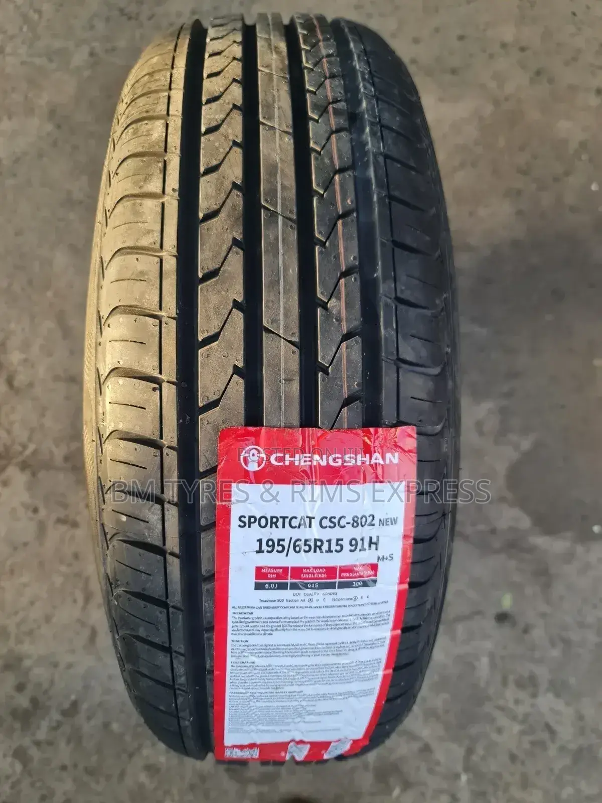 195 /65 R15 Chengshan Tyres( Sportcat)