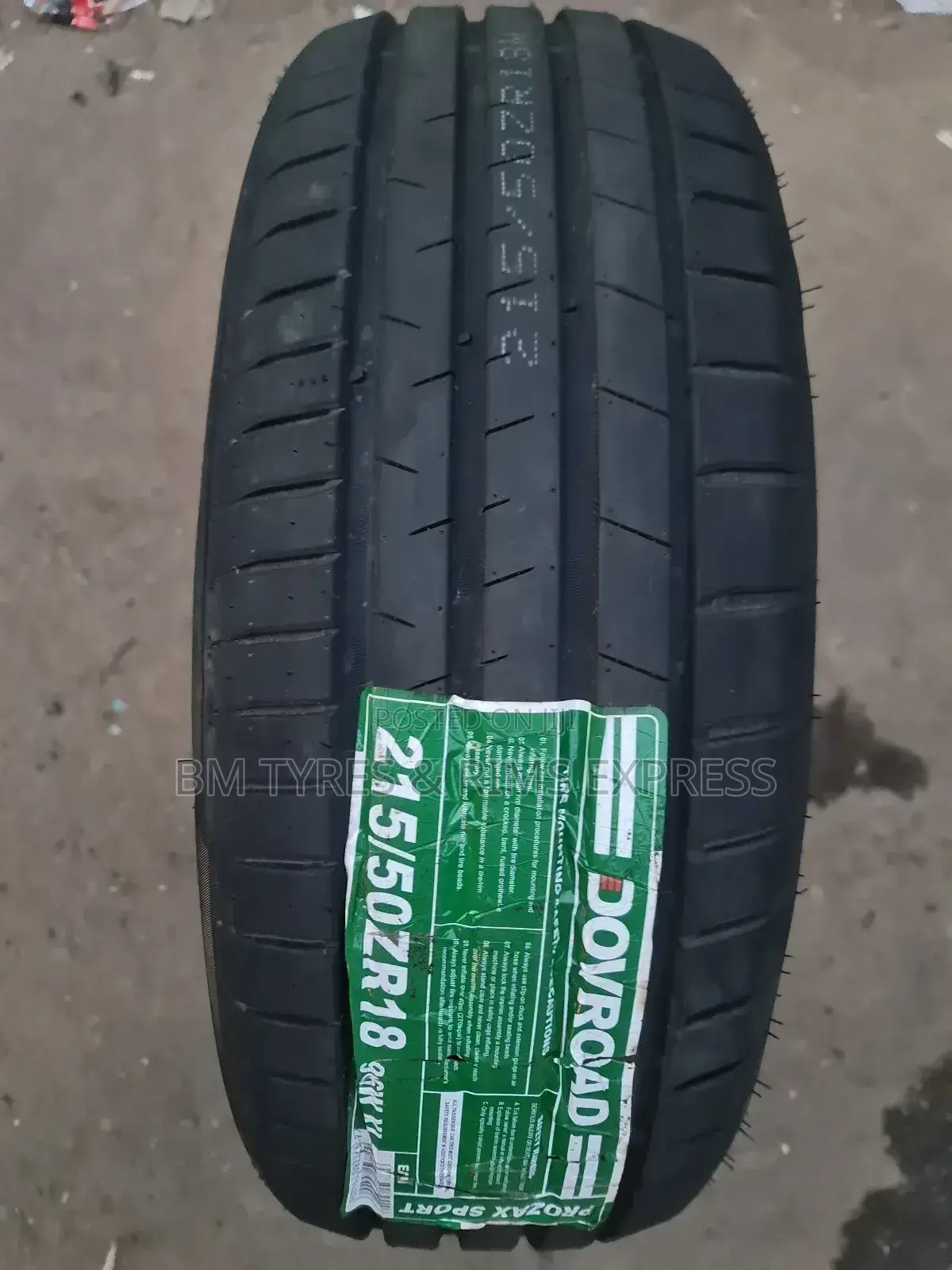 215 /50 R18 Dovroad Tyres (Highway)