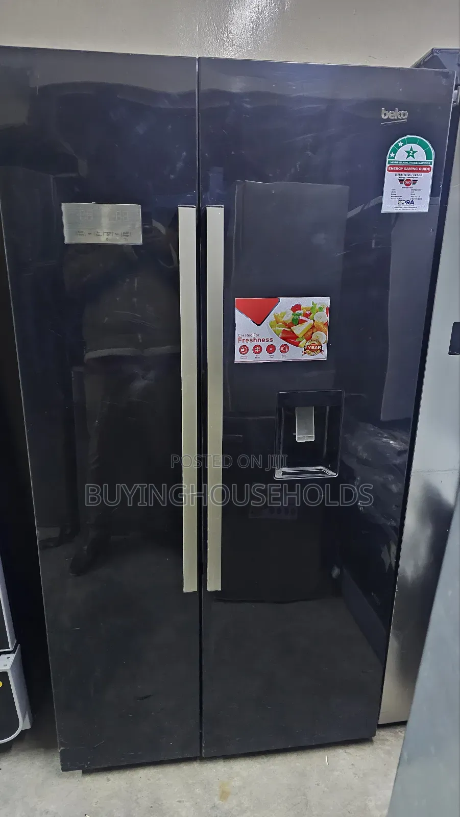 Beko 560l Side by Side Fridge With Dispenser