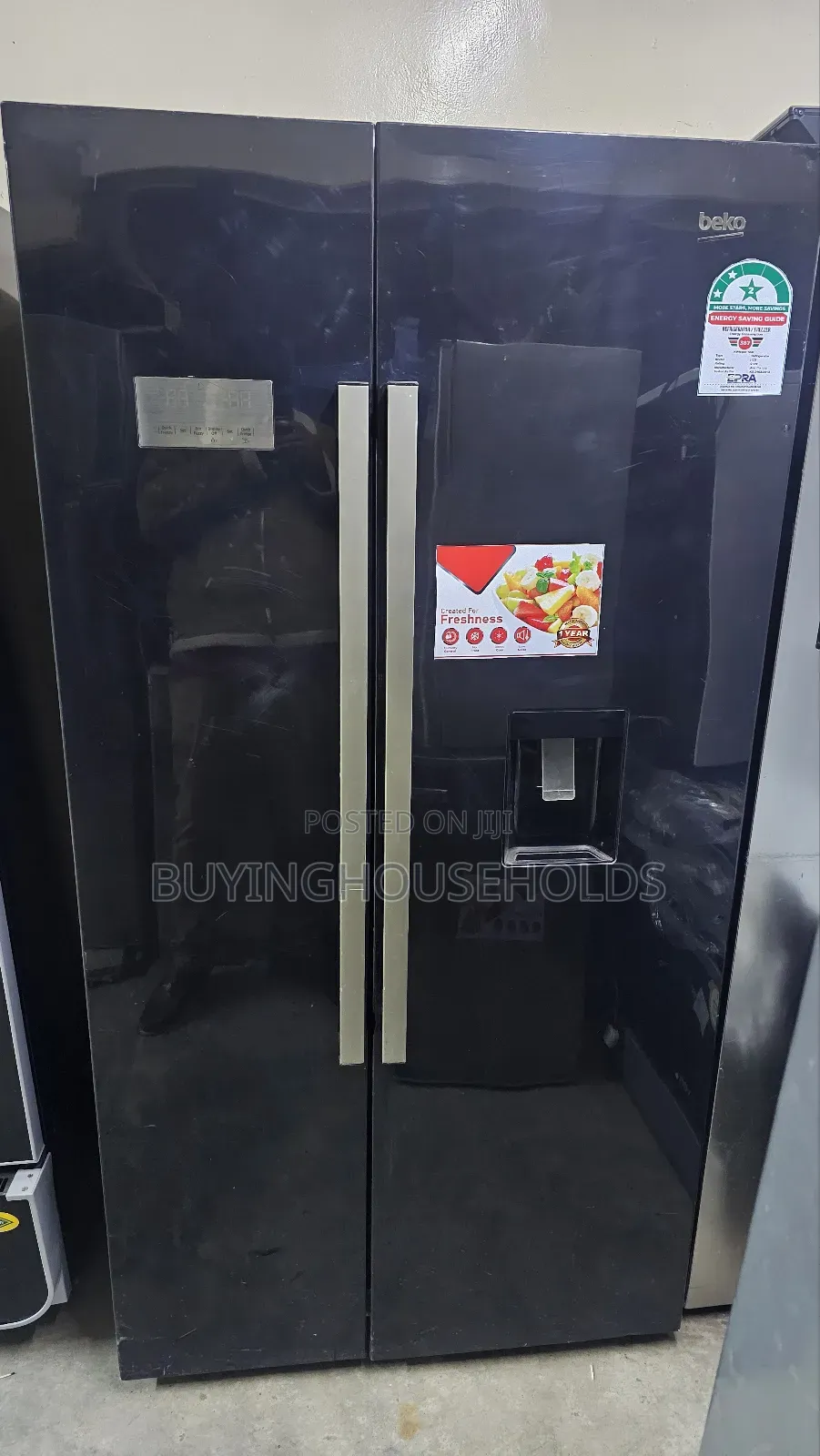 Beko 560l Side by Side Fridge With Dispenser