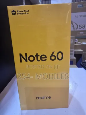 New Realme Note 60 128 GB Black