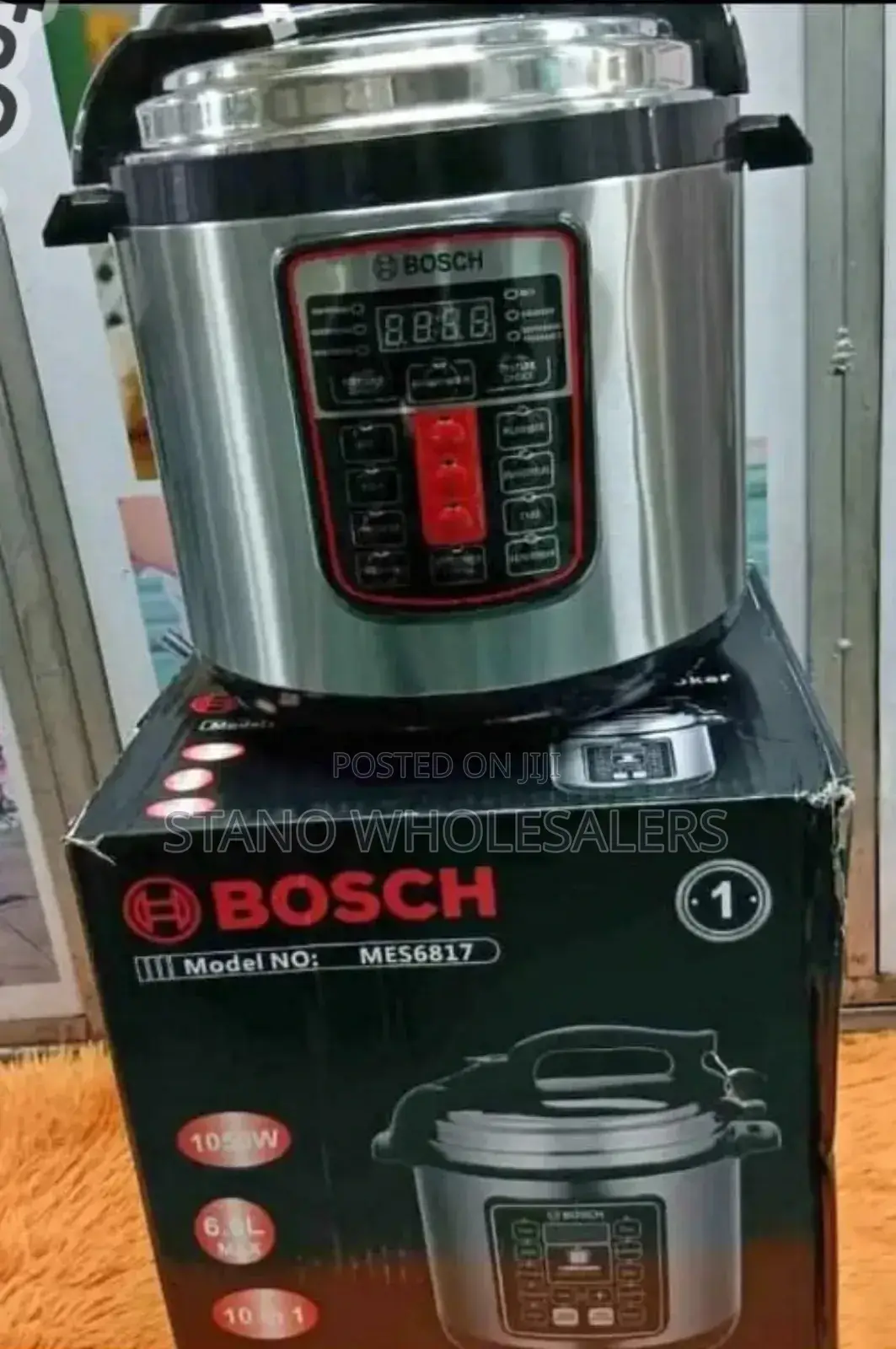 Original Brand Bosvh Pressure Cooker 6ltrs
