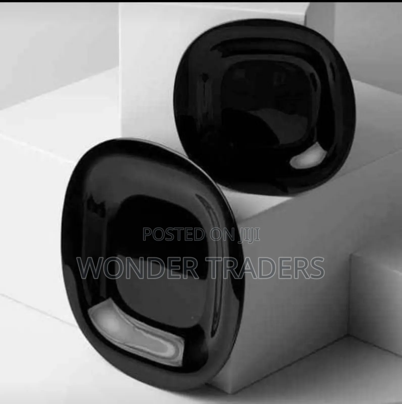 L9817 Luminarc Carine Black Noir Plates 11 Inch 6pcs
