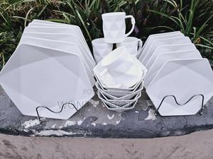 *24 PCS Hexagonal Dinner Set - thumbnail 2