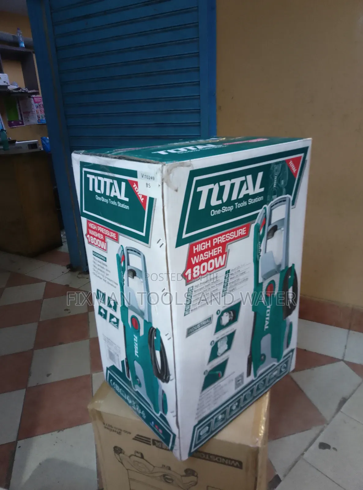 Total High Pressure Washer Car Wash Machine 1800 Watts 2200 Psi Gun