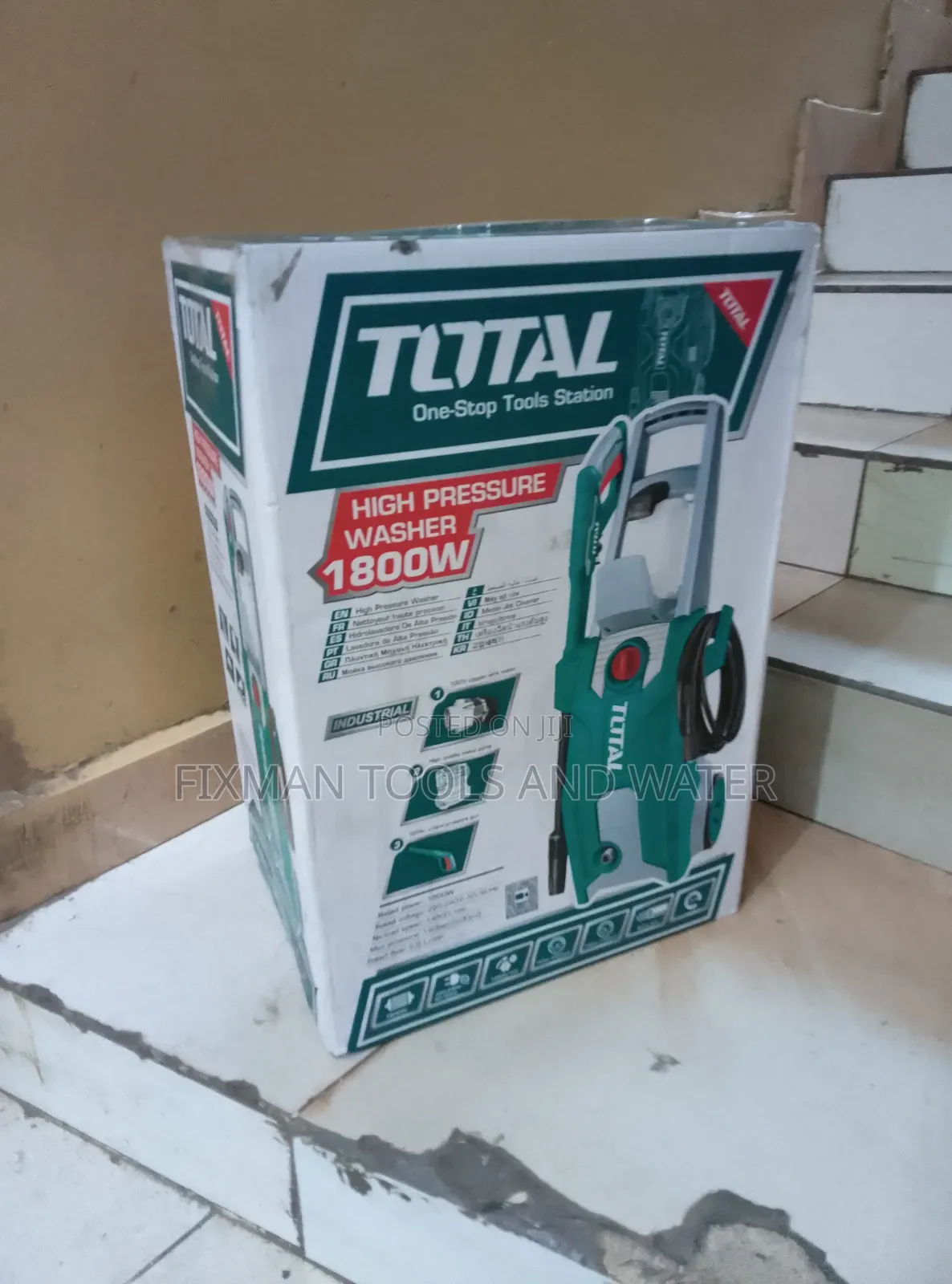 Best Of Total Electric Pressure Washer Machine 1800watts 2200psi