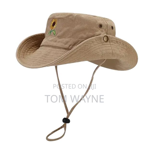 Embroidered Safari Hat All Colors Available - thumbnail 2
