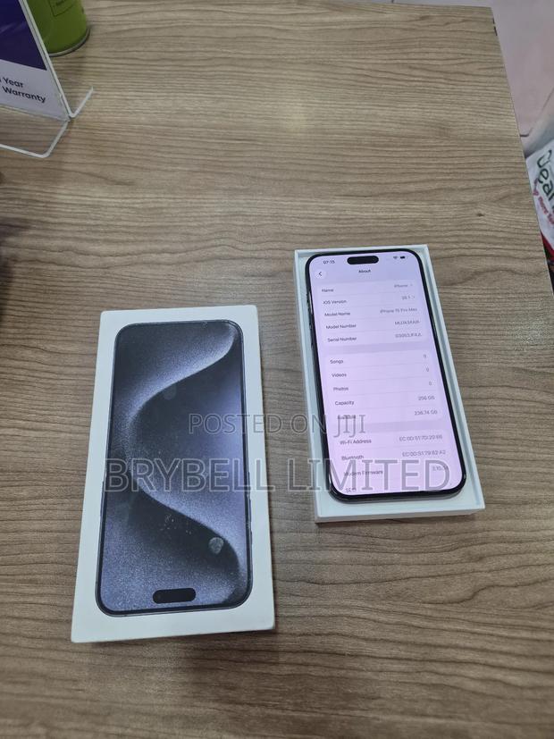 Apple iPhone 15 Pro Max 256 GB Blue - thumbnail 5