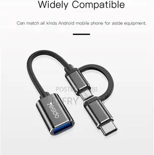Yesido Gs02 Type-C Micro to Usb Otg Adapter, Data Transmission And