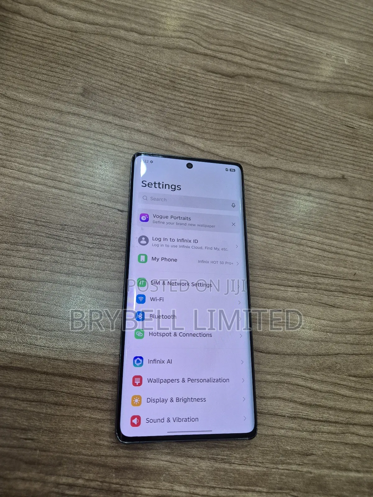 Infinix Hot 50 Pro+ 4G 256 GB Gray