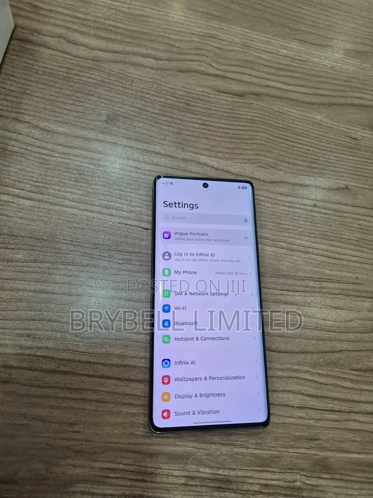 Infinix Hot 50 Pro+ 4G 256 GB Gray