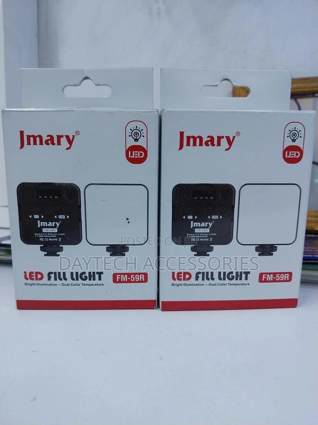 Jmary Fm-59r Mini Light Led Video Rechargeable - thumbnail 2