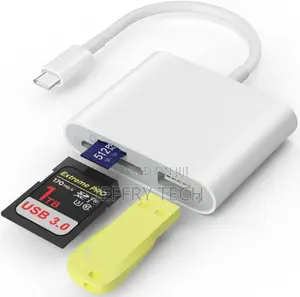 Szhaiyijin Sd Card Reader, Usb 3.0 Type C High Speed to Sd/Tf Card A+