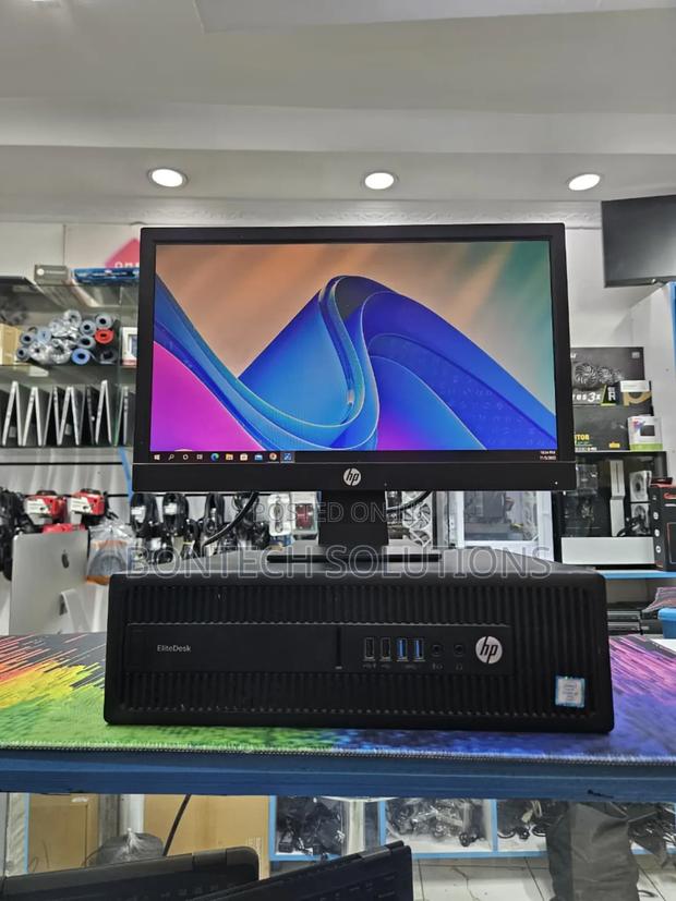 Desktop Computer HP EliteDesk 800 8GB Intel Core I5 HDD 500GB - main view