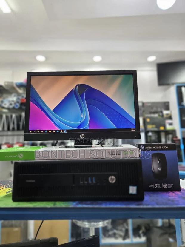 Desktop Computer HP EliteDesk 800 8GB Intel Core I5 HDD 500GB - thumbnail 2