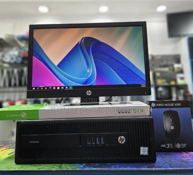 Desktop Computer HP EliteDesk 800 8GB Intel Core I5 HDD 500GB - thumbnail 3