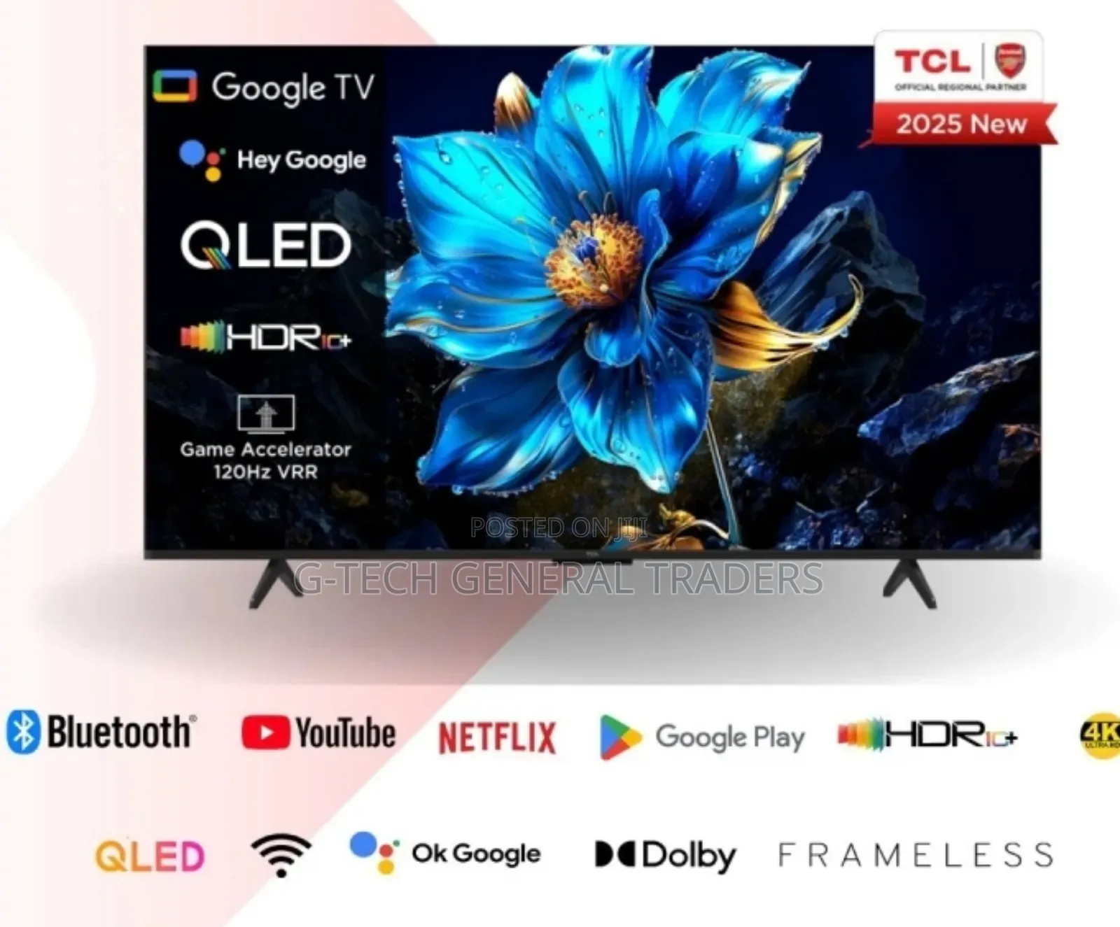 TCL 65inch Qled Uhd T6c Google Tv