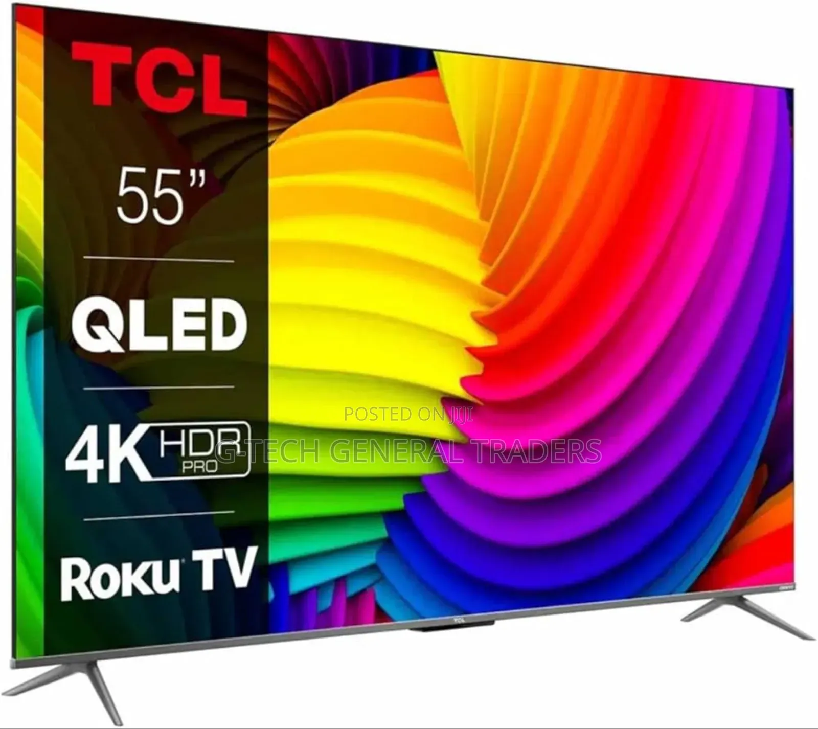 TCL 55inch Qled Google Tv, Frameless Youtube, Netflix