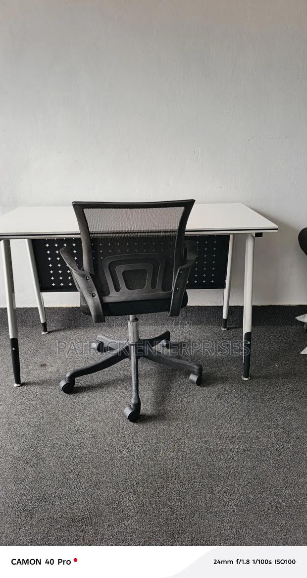 Imported Modern Metallic It Computer/  Study Table + Secretarial Chair
