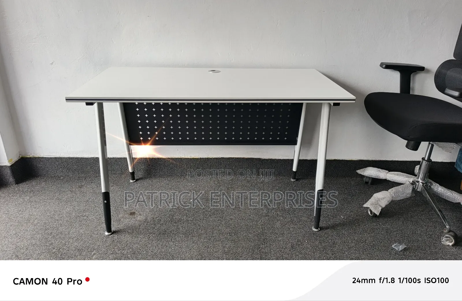 Imported Modern Metallic It Computer Study Desk 1200mm