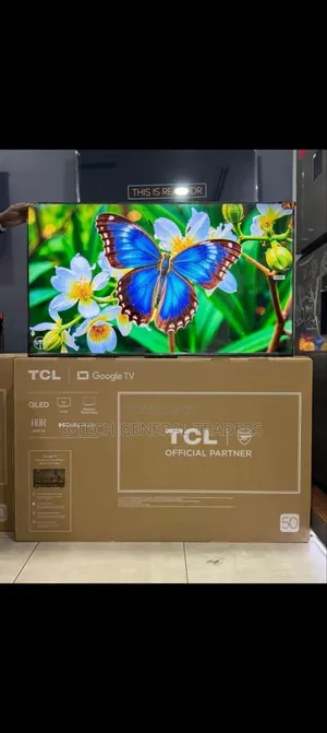 Tcl 50-inch Qled Google Tv, Youtube, Netflix,Free Channels