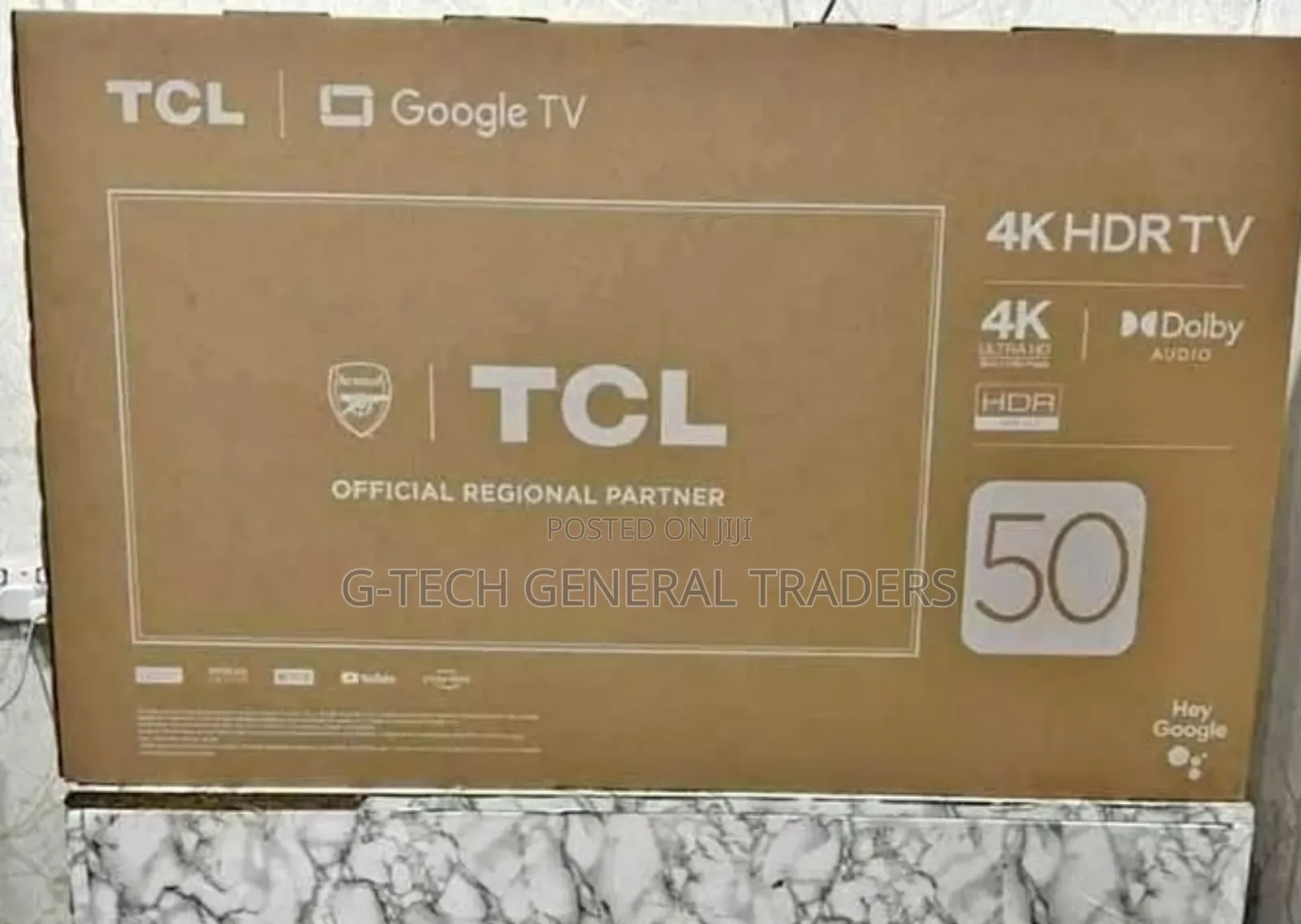 Tcl 50inch Smart Google 50v6c 4k Uhd Tv