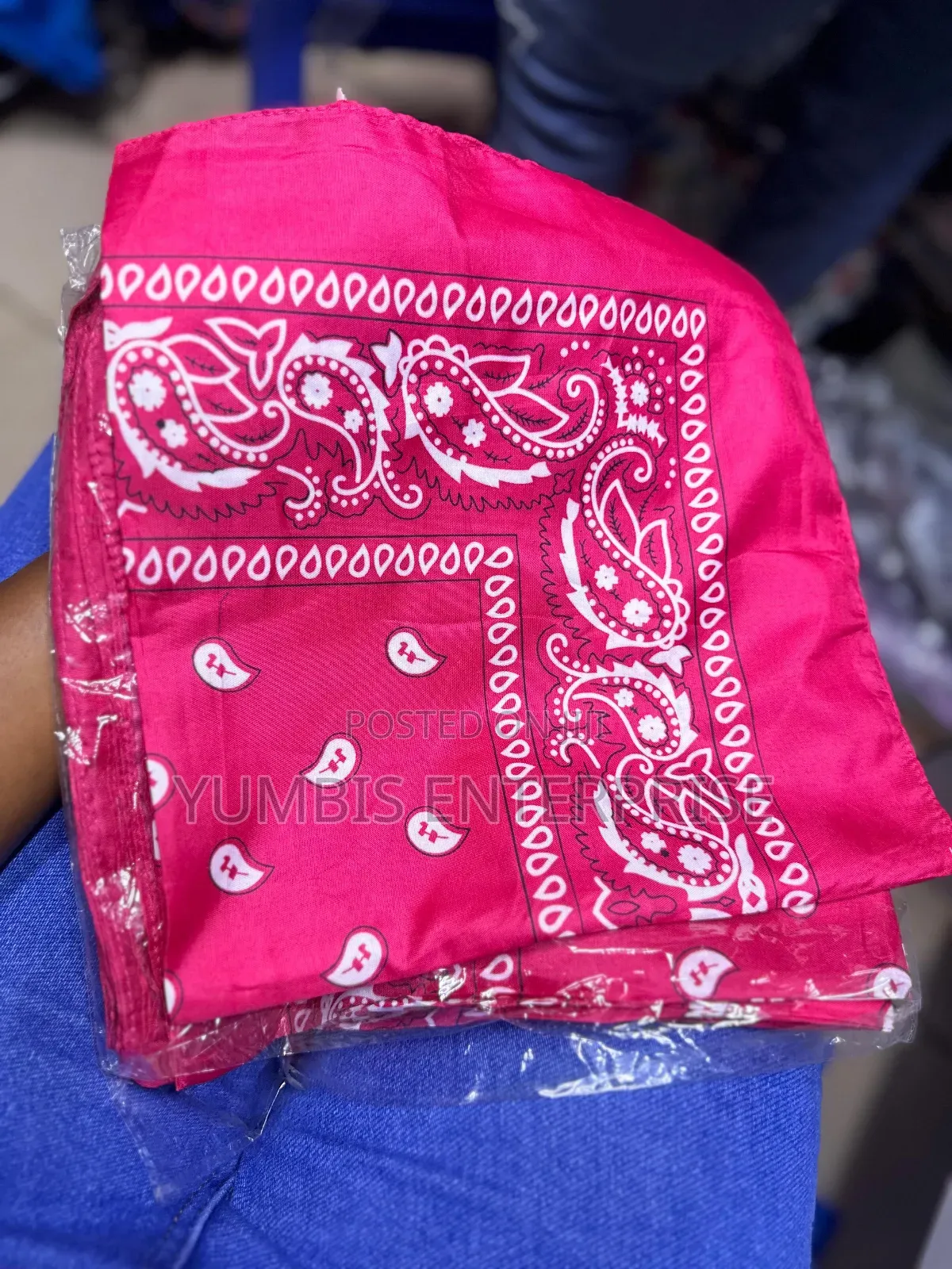 Pink Bandana Each