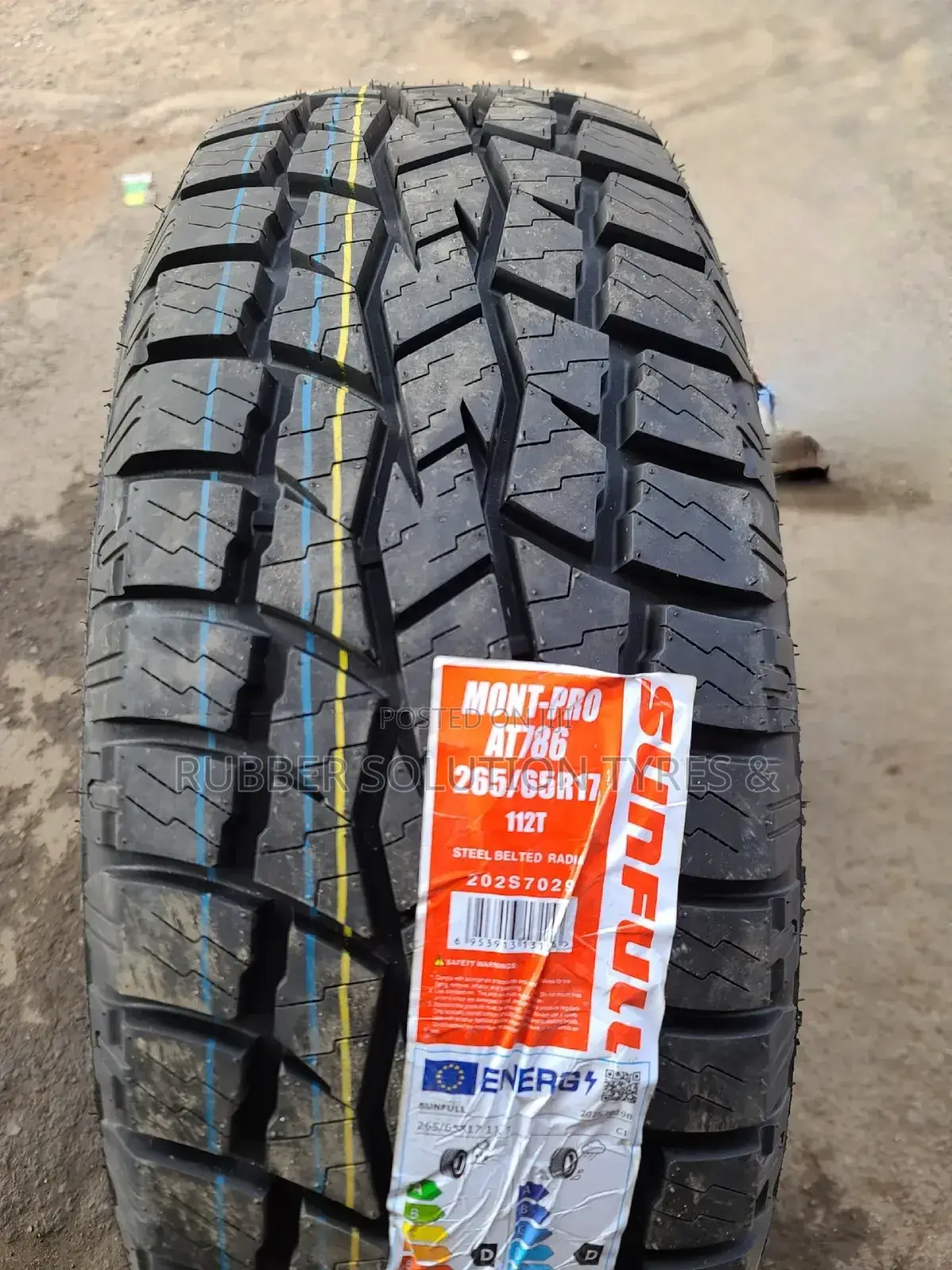 265/65r17 Sunfull Tyres 112 T a/T786 Mon-Pro