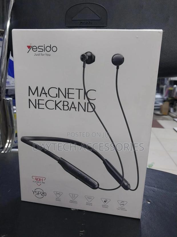 Yesido Ysp20 Magnetic Neckband Headset. - thumbnail 3