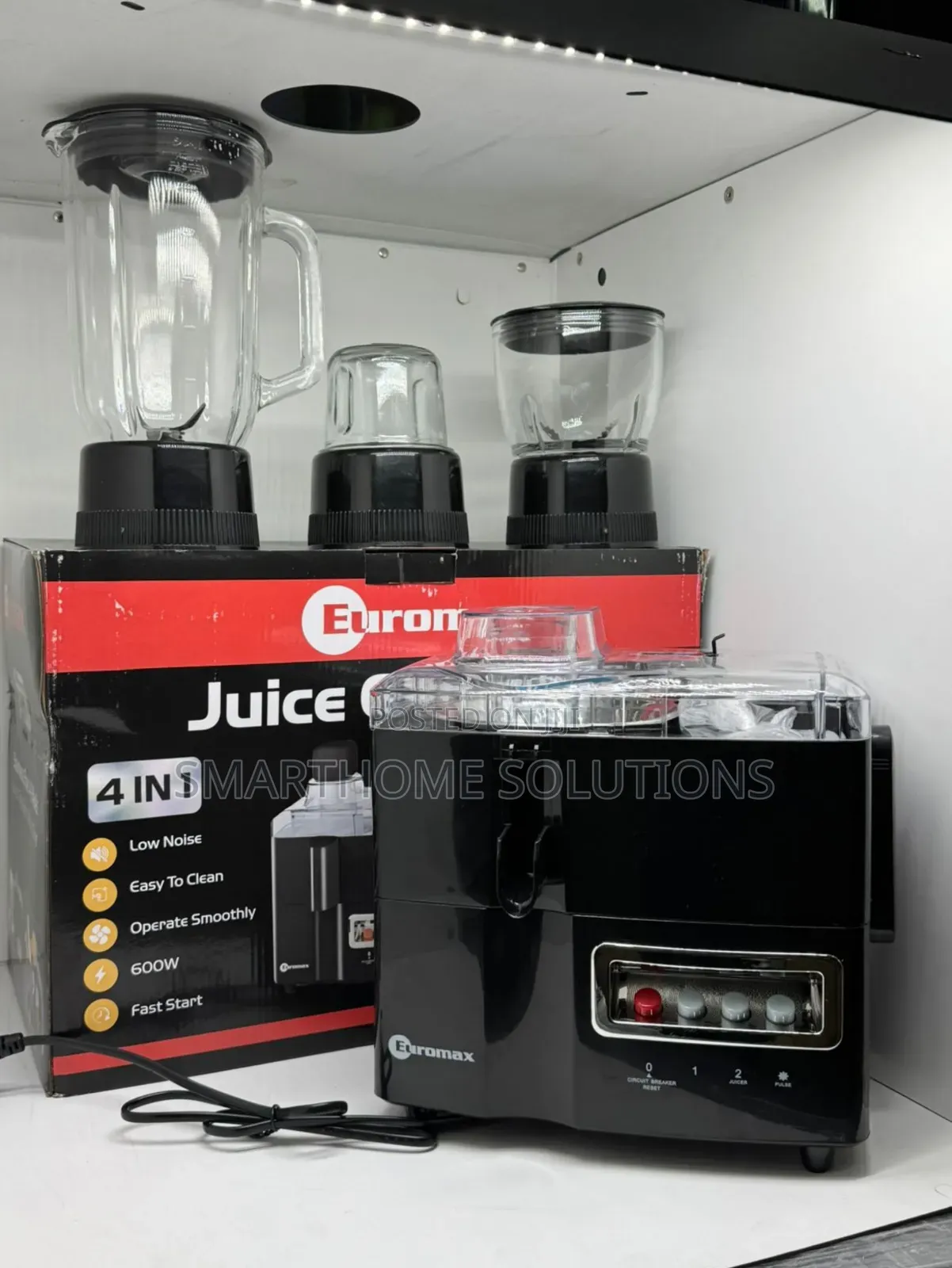 Euromax 4 In 1 Food Processor/Blender