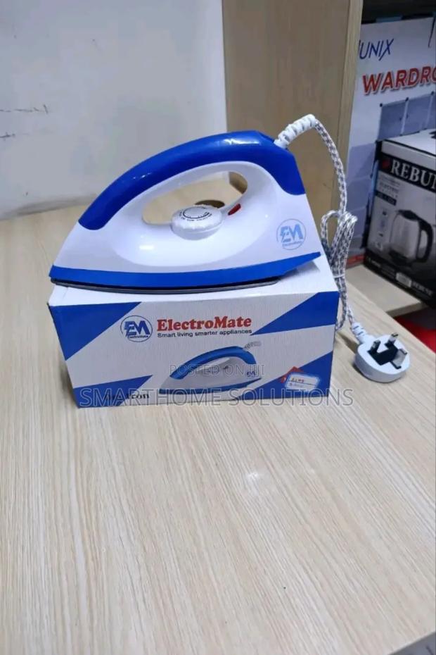 Em Electromate Dry Iron Box 1000w With 5 Gear Temp Control - main view