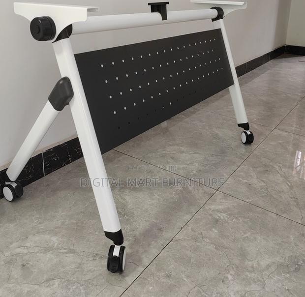 White Craft Foldable Employees Table - thumbnail 4