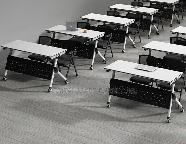 White Craft Foldable Employees Table - thumbnail 9