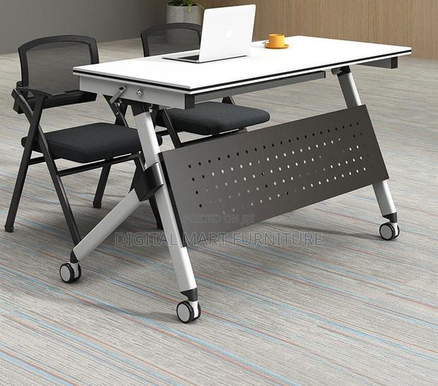 White Craft Foldable Employees Table - thumbnail 11